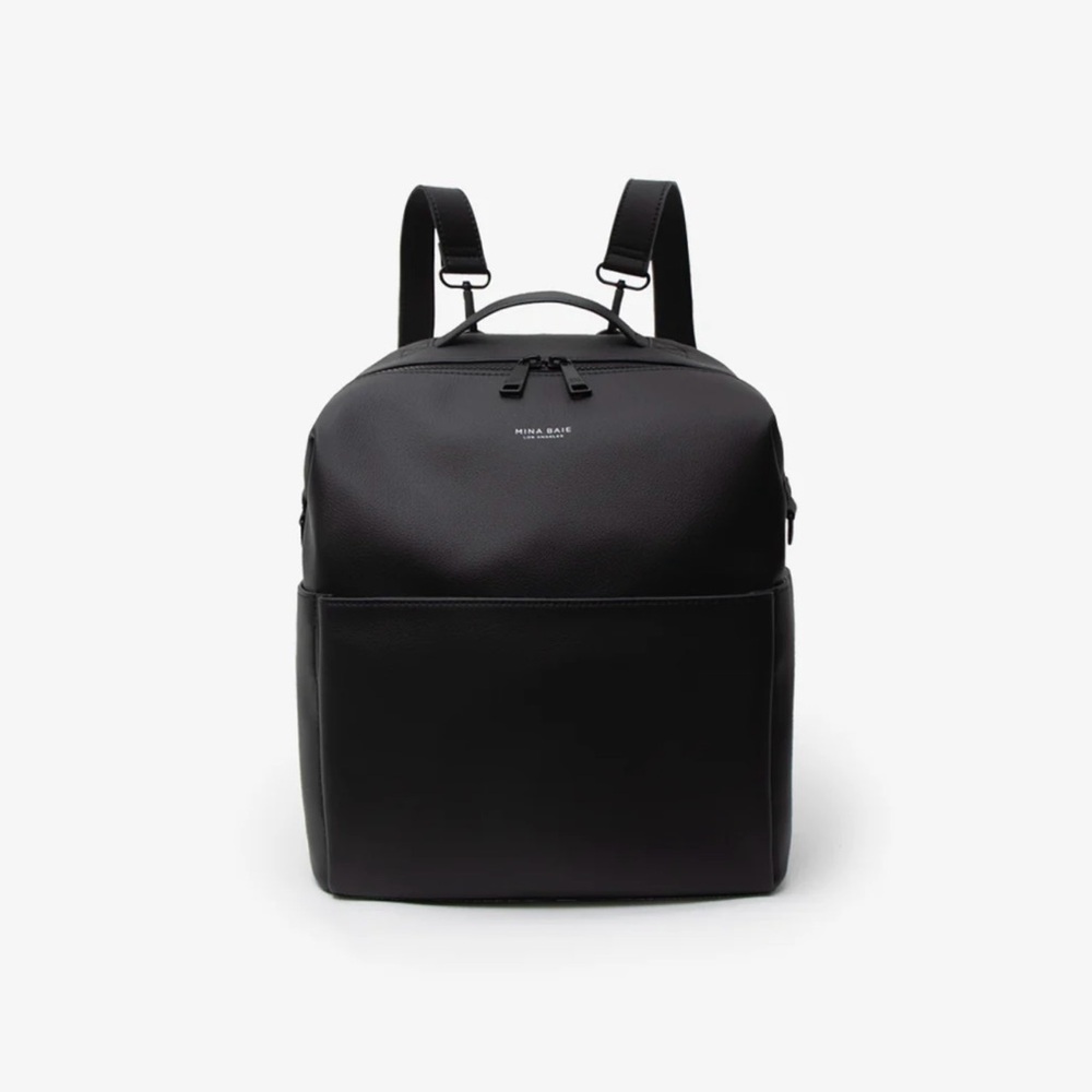 Mina Baie Black Baby Bag Backpack - Picture 7 of 7